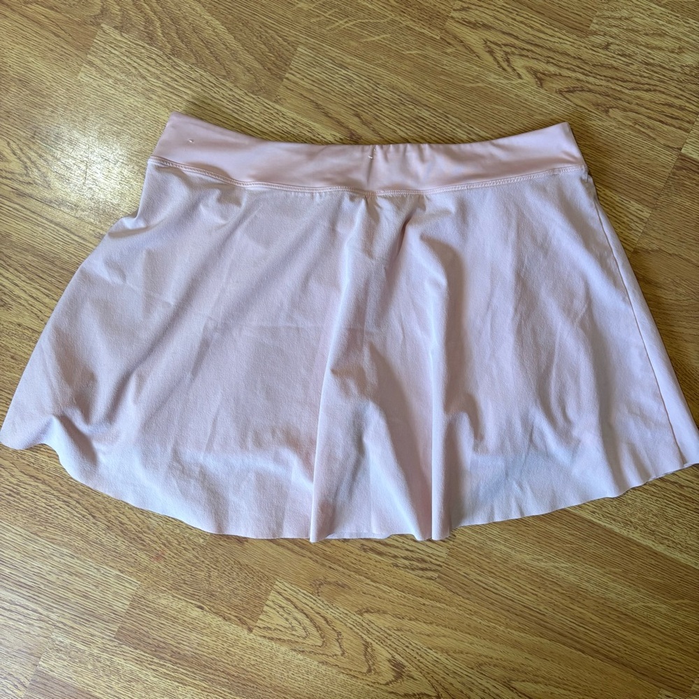 Nike women’s light pink/ peach golf tennis skort skirt pickleball shorts sz XL - Picture 4 of 8